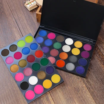 

BGVfive48 Colors Nails Shimmer Glitter Powder Palette Kit Eye Tint Multicolor Lasting Eye Makeup Shadow Set