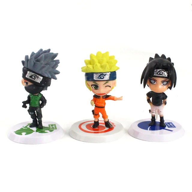 Action Figure Naruto Sasuke Sakura Kakashi  Naruto F Sasuke Sakura Figure  - Naruto - Aliexpress