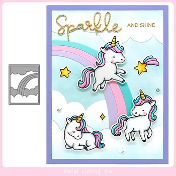 

After the Rain Scene Frame Metal Cutting Dies for DIY Scrapbooking Photo Album Decorative Embossing Paper Card Crafts Die Cut
