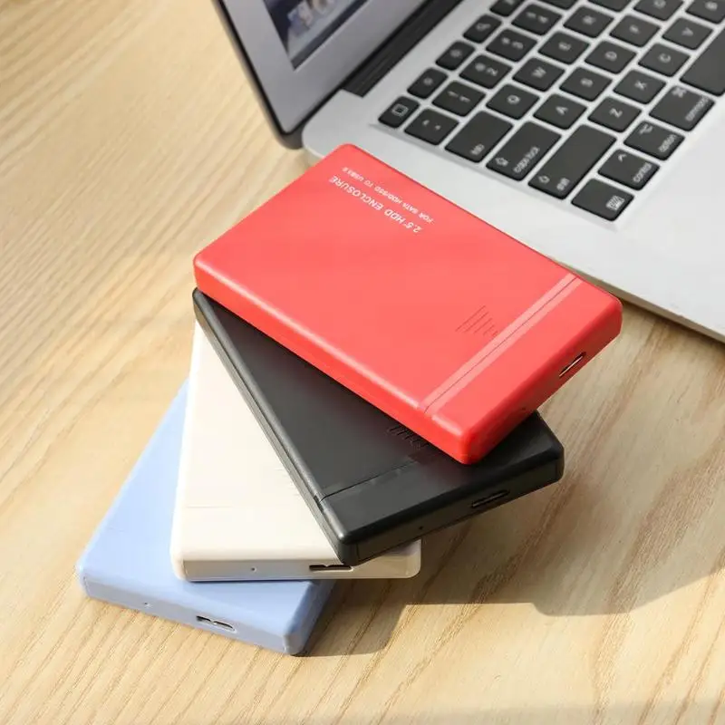 2,5 дюймов USB3.0 SATA3.0 жесткий диск коробка внешний корпус HDD корпус инструмент бесплатно 6 Гбит/с поддержка 3 ТБ UASP протокол HDD корпус