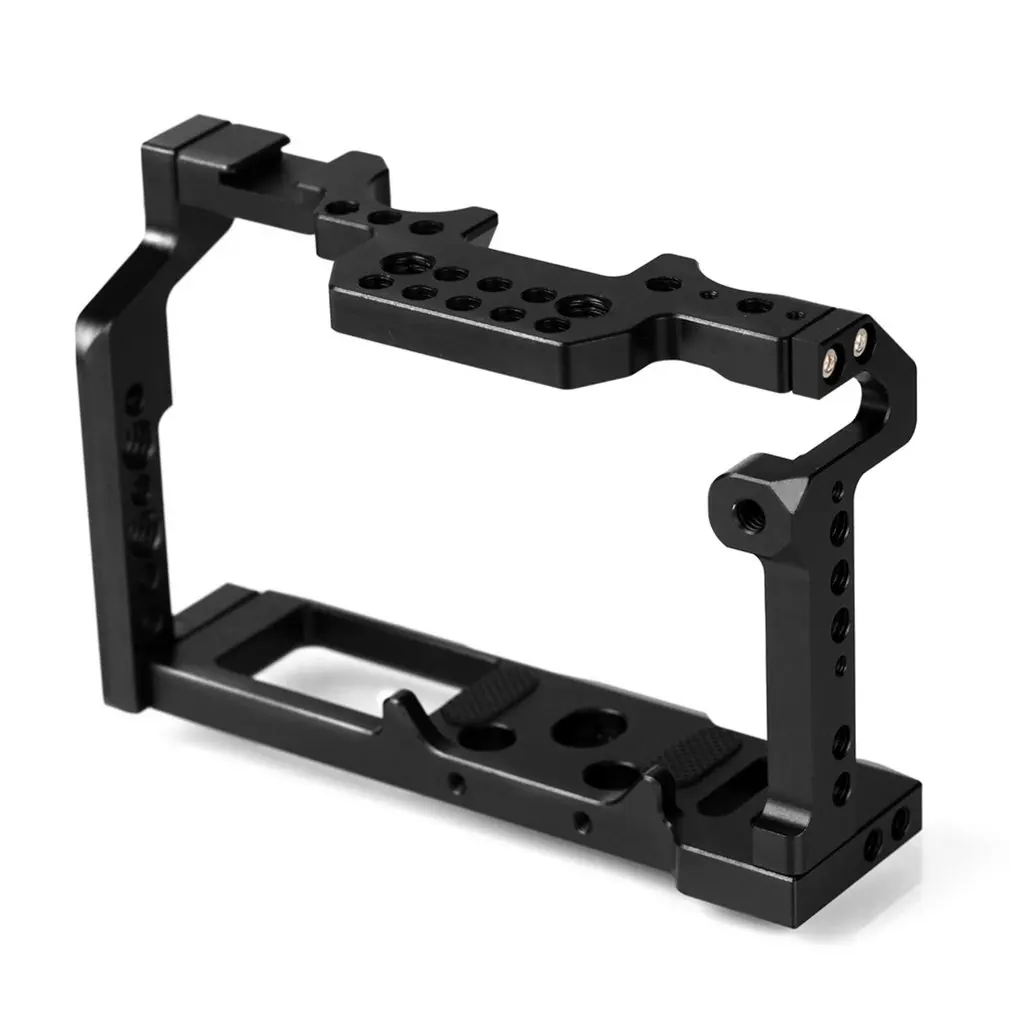 

Aluminum Alloy Rabbit Cage Video Camera Protection Camera Stabilizer Top Handle Kit Filmmaking System For Fujifilm XT2