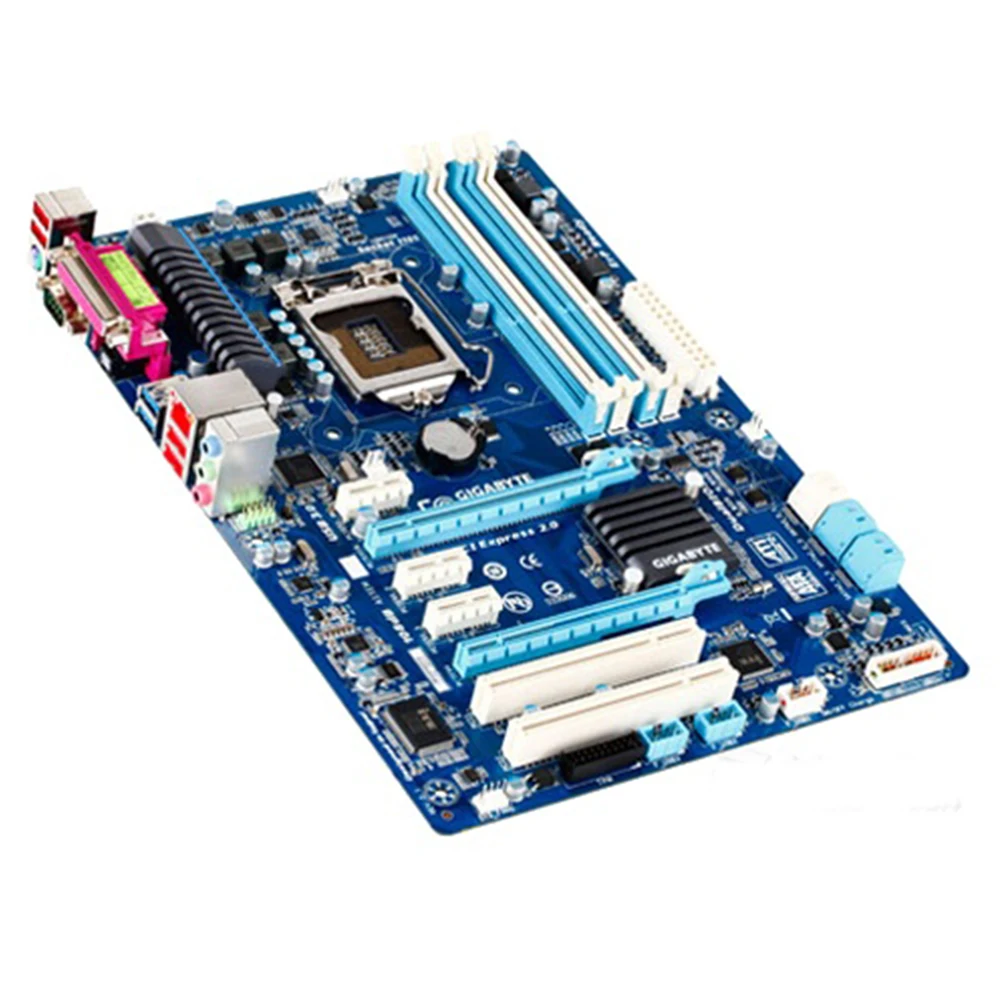 Оригинальная б/у настольная Материнская плата Gigabyte GA-PH67A-D3-B3 H67 Socket LGA 1155 Core i7/i5/i3/Pentium/Celeron DDR3 32G ATX