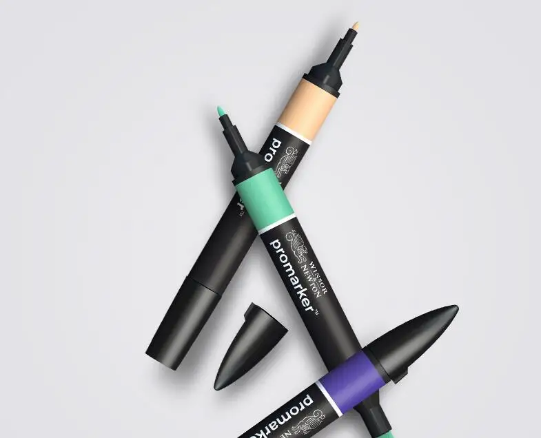 Winsor & Newton Promarker новые цвета художественные маркеры металлик неоновая подсветка
