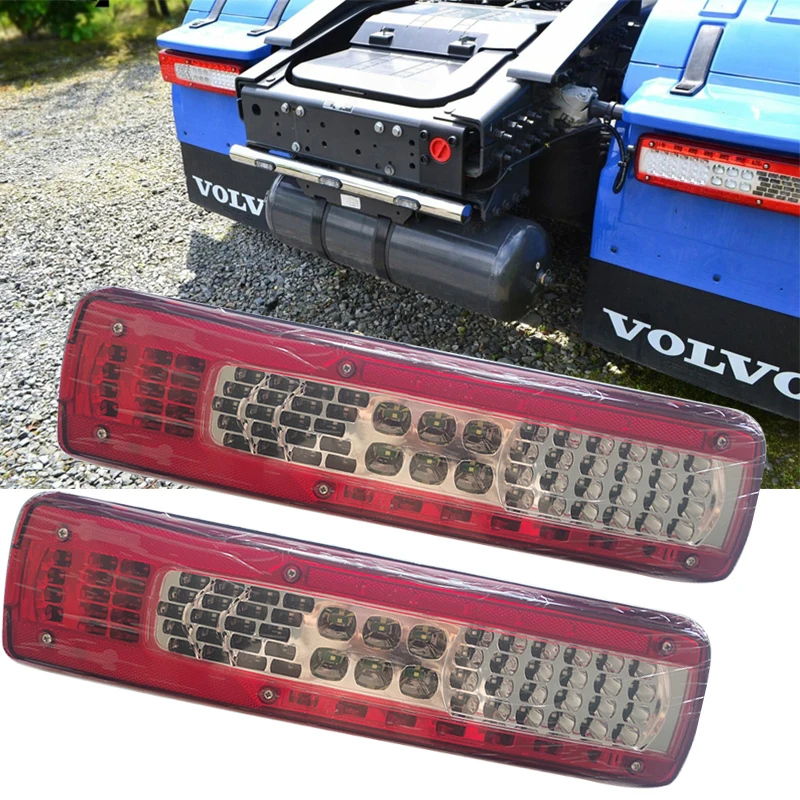 2pcs 24v/10-30v car taillights for LED Volvo truck FH02 rear tail light