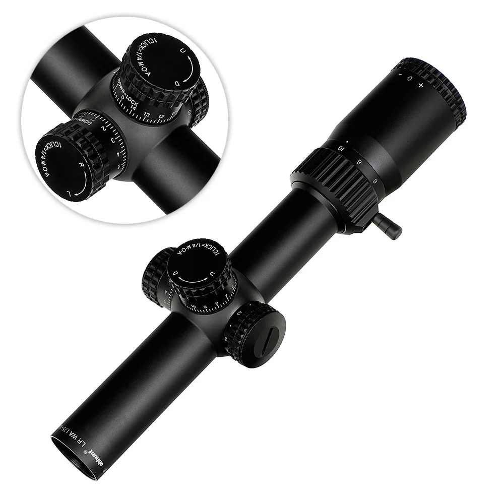 Ohhunt LR WA 1,75-10X24 ИК тактический компактный прицел стекло Выгравированная сетка турели замок сброс Охота противоударный оптический прицел