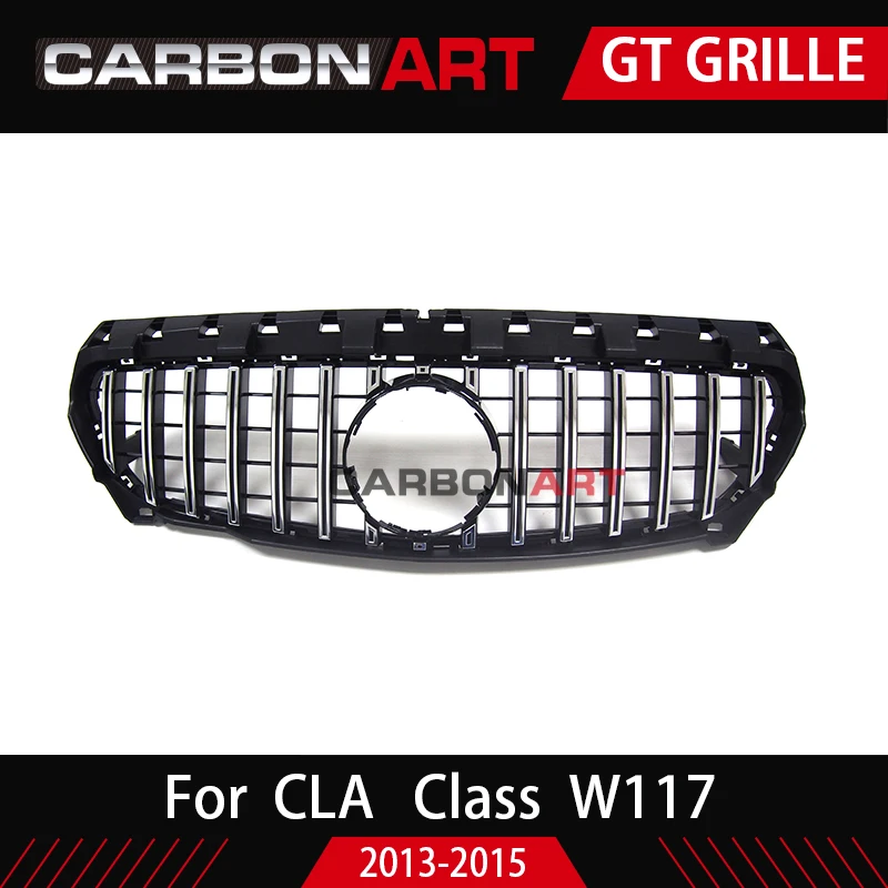 Решетка CLA W117 GT style для MB передняя решетка Class C117 CLA200 220 CLA260 300 2013 2015 решетка|Гоночные