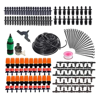 

1 Pack of Useful Practical Durable Adjustable Watering Hose Kits Micro Drip Irrigation Tool for Home Garden