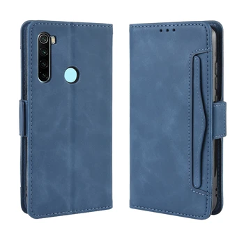 

For Xiaomi Redmi Note 8 7 Mi 9 SE 9T Pro CC9e CC9 PU Leather Wallet Case Multi-card Slot Mobile Phone Magnetic Flip Stand Cover
