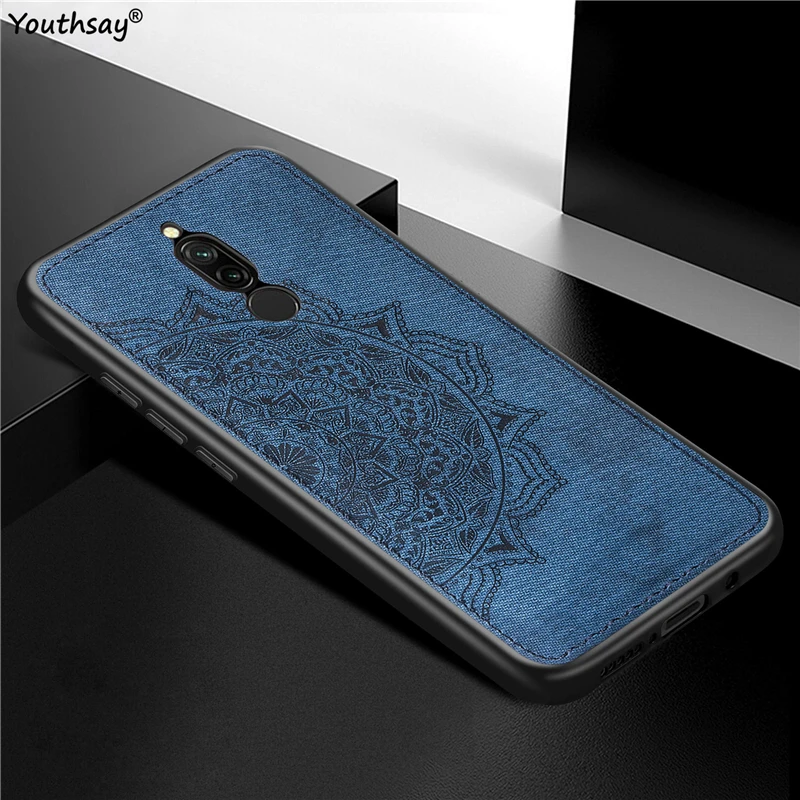 Для Xiaomi Redmi 8 чехол 3D роскошный тканевый противоударный защитный для телефона |