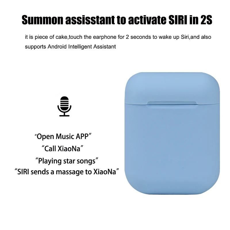 Беспроводные наушники Macaron i12 tws HIFI Bluetooth наушники беспроводные Bluetooth наушники для всех смартфонов спортивные наушники гарнитура