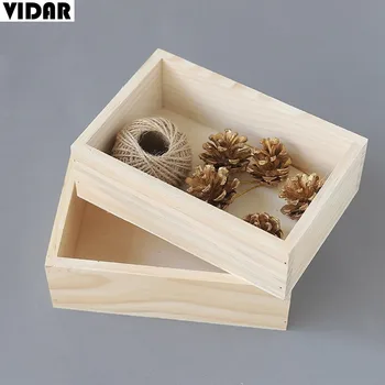 

VIDAR Creative Household Items Log Storage Box Desktop Storage Box Storage Succulent Plant Pot