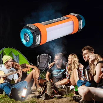 

Camping lights outdoor LED waterproof multifunctional flashlight light rechargeable mosquito camping tent lights
