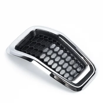 

Black Grille trim Inserts Gloss Plastic Fit Replacement Ring Grill Cover