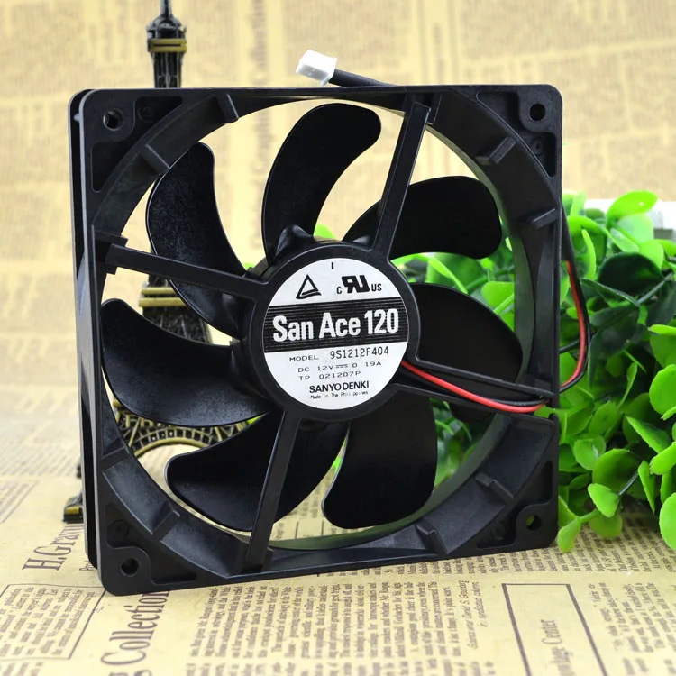 12025 9S1212F404 DC12V 0.19A(12 см); защиты электродвигателя Вентилятор охлаждения