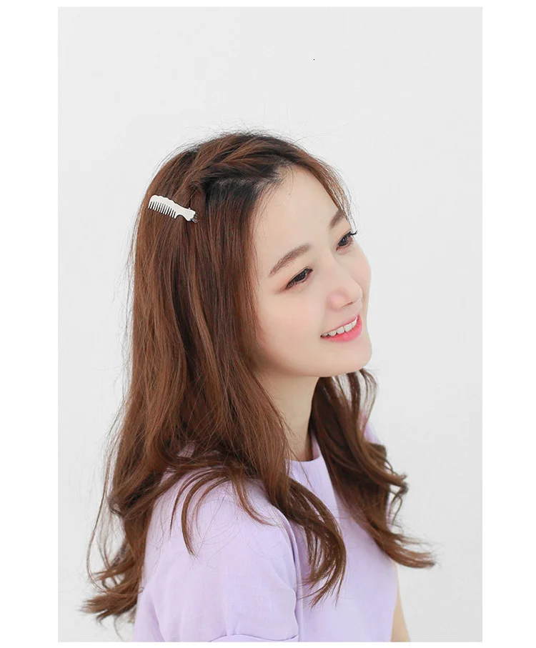 1 шт корейские винтажные девушки милые маленькие в форме расчески заколка Утконос золотой и серебряный цвета шпилька для женщин головная повязка аксессуары для волос