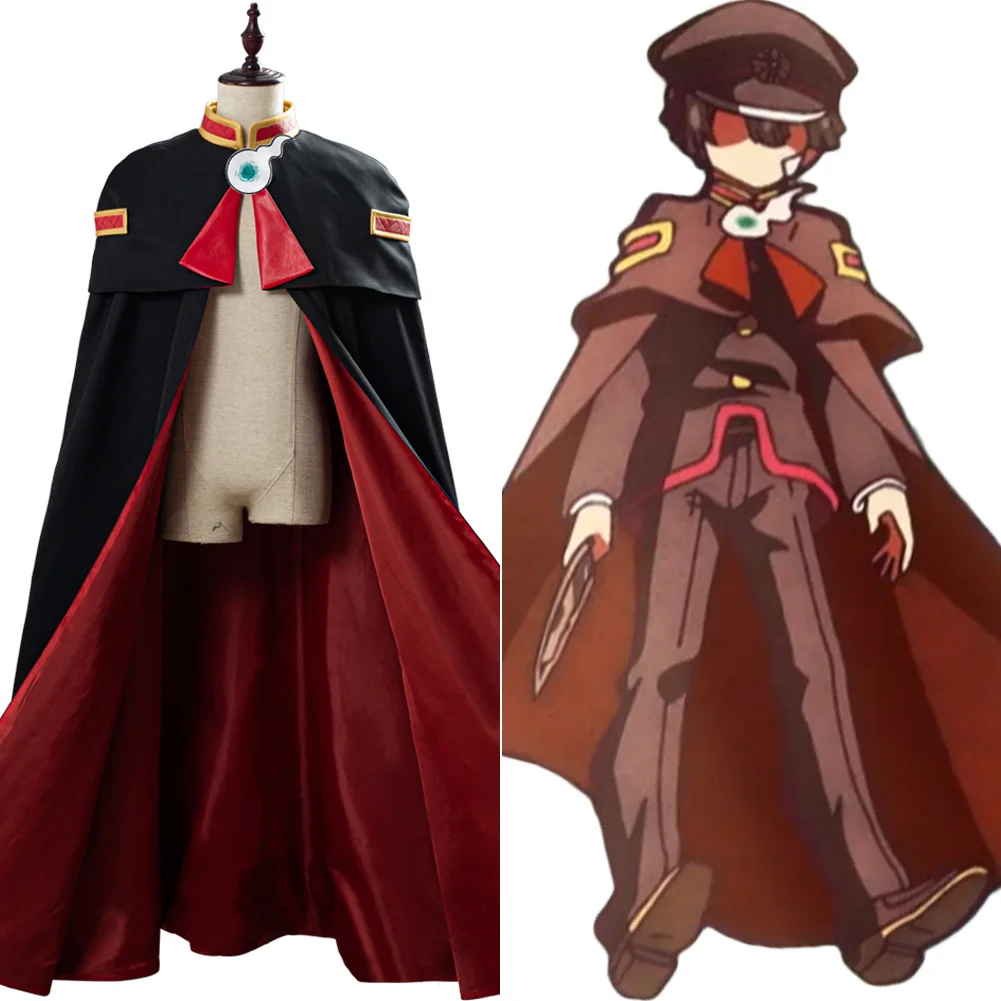 

Anime Toilet Bound Hanako Kun Cosplay Hanako-kun Costume Cape Cloak Robe Coat