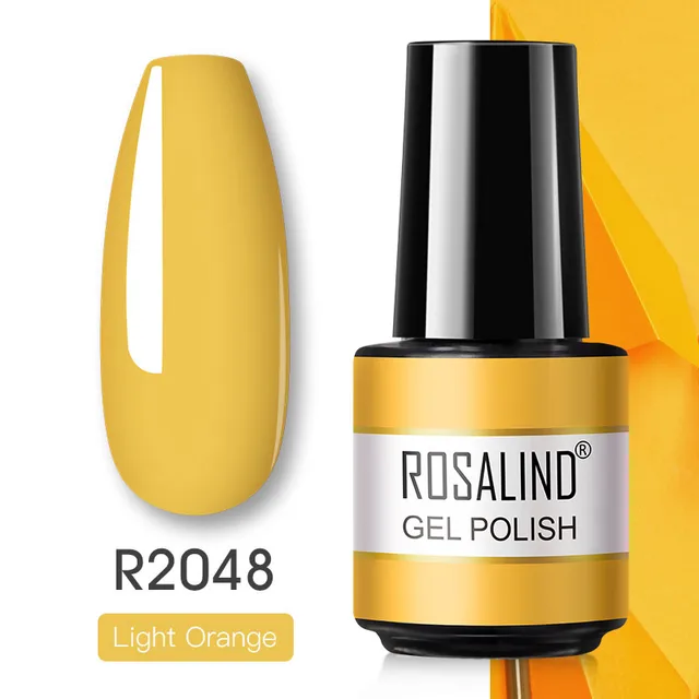 ROSALIND Gel Nail Polish Glitter Gel For Manicure Art Semi Permanent Hybrid Varnish Need UV LED Base Top Coat Nail Polish RAR2048
