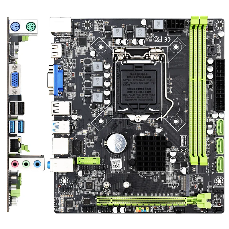 

ALZENIT H310C Motherboard For Intel H310 LGA 1151 DDR3 16GB M.2 NVME M-ATX Mainboard