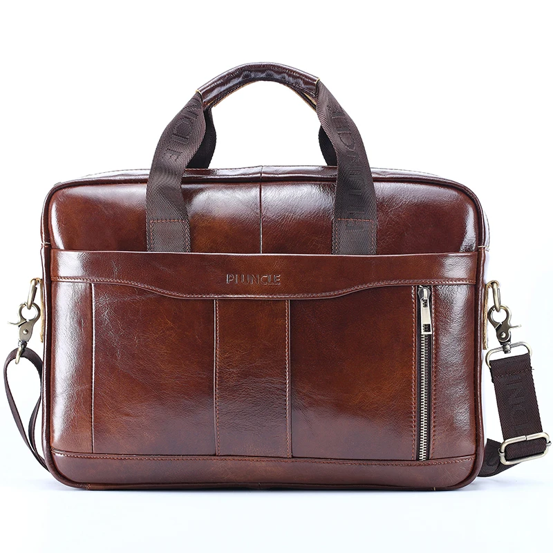 Aktetas Tas Mannen Zakelijke Tas Voor 14 Inch Laptop Handtassen Hoge Kwaliteit Lederen Kantoor Tassen Totes Mannelijke Messenger Handtassen Aktetas Tas Mannen Zakelijke Tas Voor 14 Inch Laptop Handtassen Hoge Kwaliteit Lederen Kantoor Tassen Totes Mannelijke Messenger Handtassen