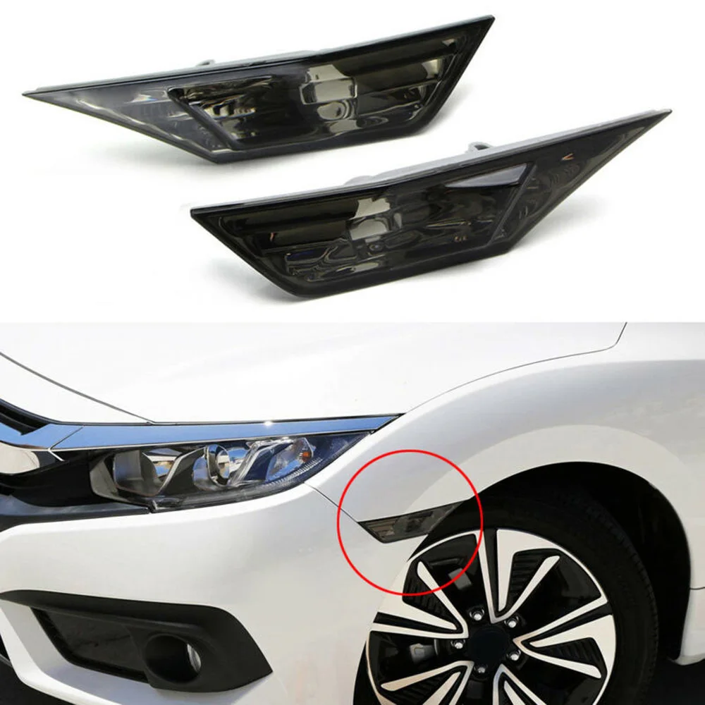 Настенный светильник для Honda 10th Gen Civic, пластиковая лампа высшего класса, белая