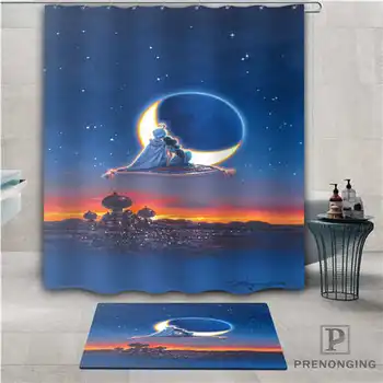 

Custom magical background (1) Waterproof Shower Curtain Doormat Home Bath Bathroom Polyester Fabric Multi Sizes#2019-1-06-36