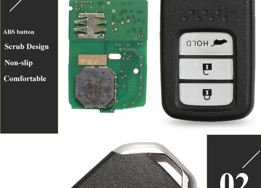 Chiave/Telecomando Per Honda Crv 2015-2017 3 Button Keyless Entry 434 Mhz Id47 Pcf7938 Chip 72147-toa-h31 Smart Remote Chiave - Honda - Hd59ad7bf4abf4a1b970d76c53b8f63e8V