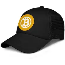 Мужская бейсбольная Кепка Биткоин с низким уровнем ключа, Спортивная Кепка с регулируемой сеткой