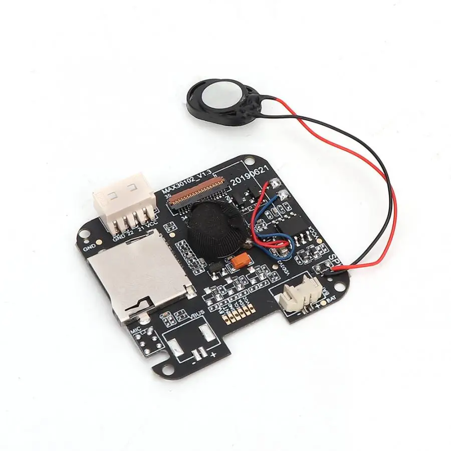 Pi demo board demoboard для TTGO T-Watch Вибрационный двигатель+ DAC выходной громкоговоритель+ сдержанный интерфейс сердечного ритма MAX3010