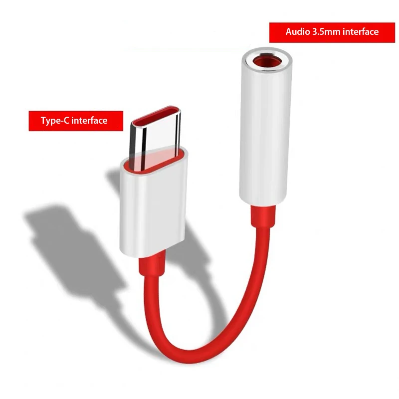 

For Oneplus 7 Pro 6T USB Type C To 3.5MM Earphone jack Adapter Aux Audio For One Plus 7 Pro 1+6T USB C Music Converter Cable