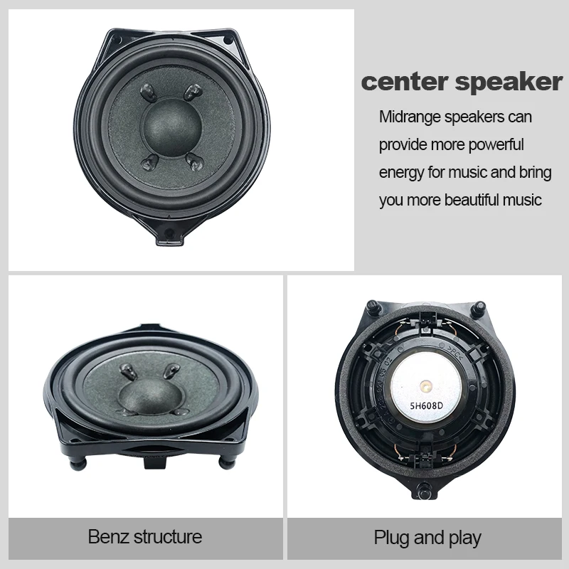 4 Inch car speaker for Mercedes Benz W205 W212 W213 X253 GLC C E series