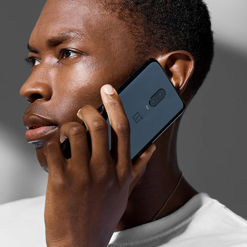 Мобильный телефон с глобальной ПЗУ Oneplus 6 T 6 T 8GB 128GB Snapdragon 845 6,4" на весь экран с функцией распознавания отпечатков пальцев 16 МП 20 МП