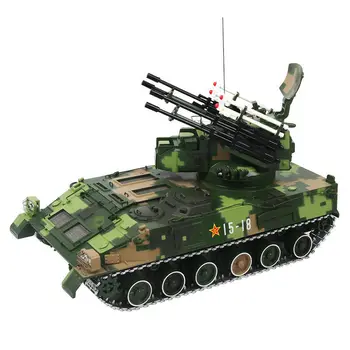 

1/22 Metal 95 Tank Static Model Track Air Defence Missile System Armored Car