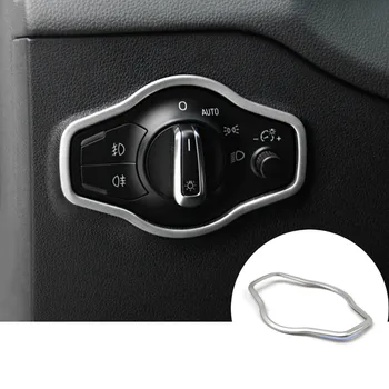 

For Audi Q5 8R Interior Headlight Switch Button Cover Trim 2009-2015 1pcs