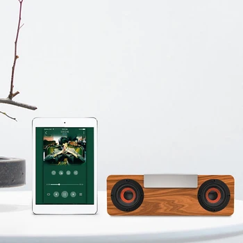 

Bluetooth 5.0 Speaker home theater TV Sound bar Portable Wooden Wireless Stereo Mini Subwoofer TF TWS USBport домашний кинотеатр
