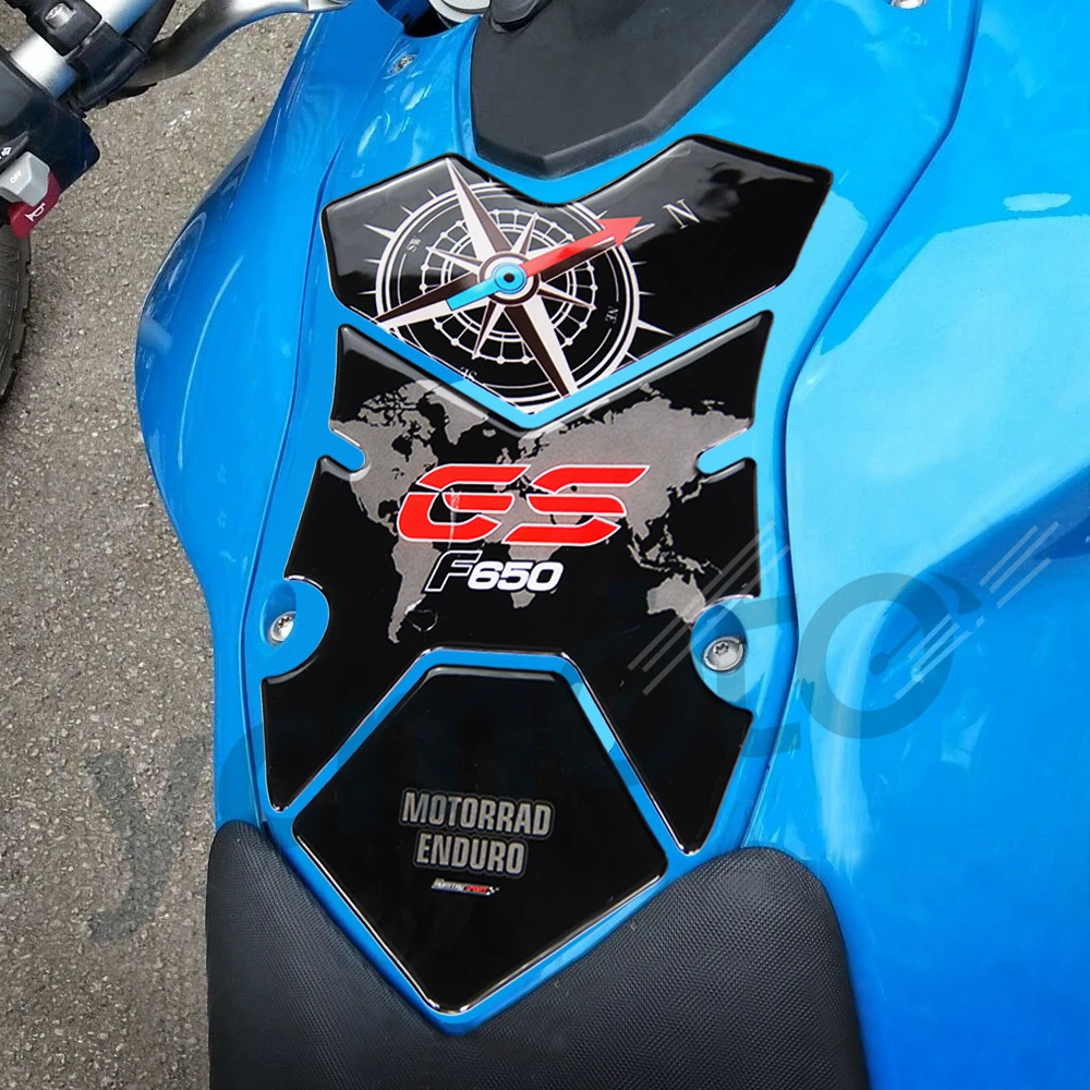 3D мотоцикл топливный бак газа Pad протектор Наклейка для F650GS Tankpad F650 GS 2008-2012