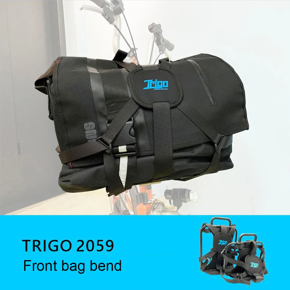 Trigo Bike S-Bag Frame Spalla Zaino Bascket Bag Frame Band Compatibile Per Accessori Per Biciclette Brompton 3Sixty Pikes