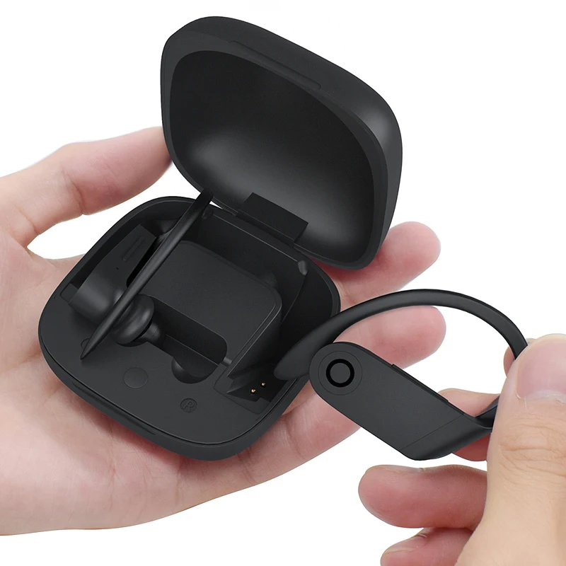 Mubebe инновационный дизайн TWS bluetooth-гарнитура стабильный ушной крючок деликатное моделирование HD Спортивные Беспроводные наушники B10 PK Q62