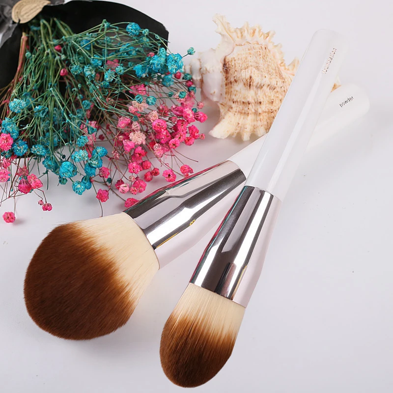 2pcs/set Powder Brush Foundation Makeup Brushes Beauty Tools Cosmetics makeup brush set makeup brush makeup tool set makeup tool
