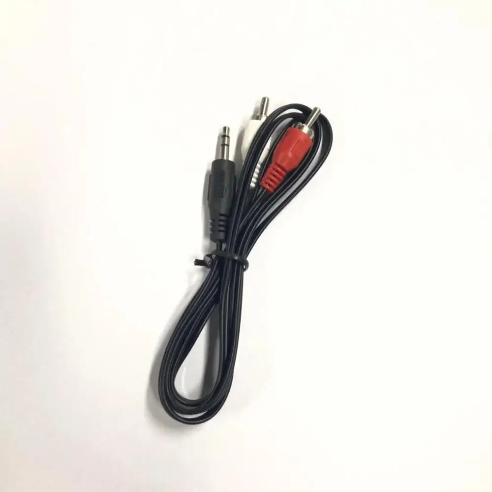 Аудио кабель DISOUR 1 м 3 5 мм стерео на 2 RCA Y кабеля для ПК DVD TV VCR динамика камеры аудио