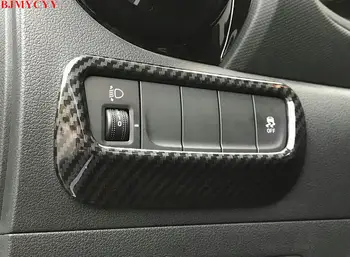 

BJMYCYY Car styling Car headlights adjust the decorative panel frame For Hyundai Kona Encino 2018 accessories