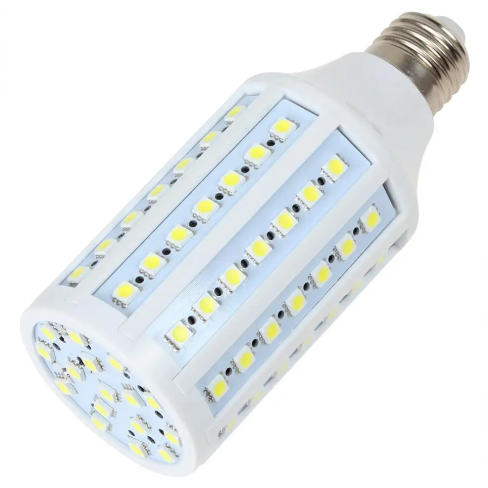 16W 86 x 5050 SMD LED Light High Bright Warm White / White Corn Bulb