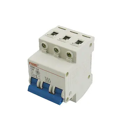 

AC 400V 40A 3 Poles Overload Protection MCB Mini Circuit Breaker