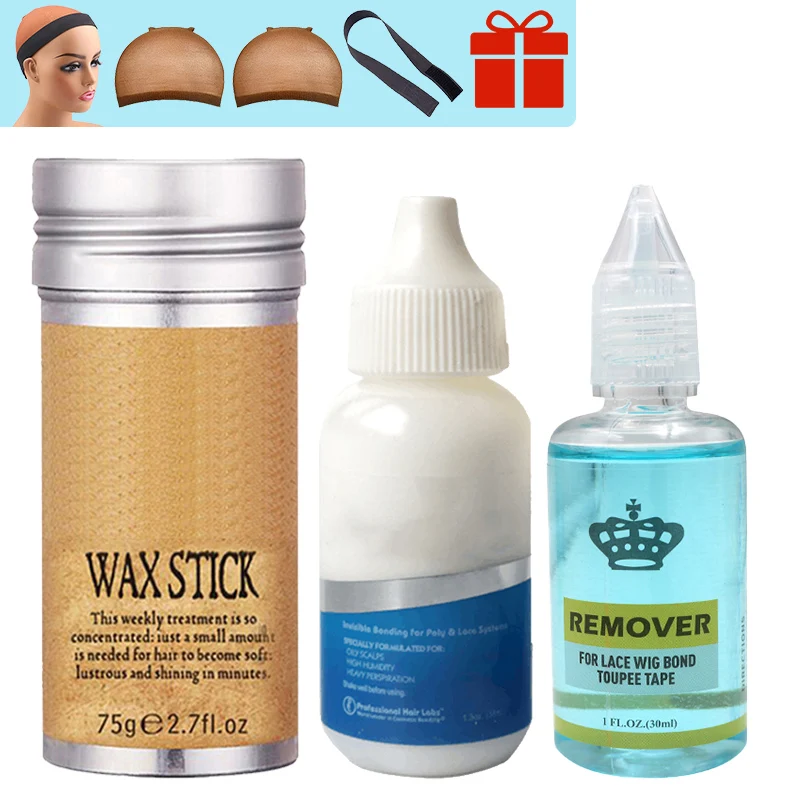 Lace Front Wig Glue Bold Hold Waterproof Lace Glue Invisible Hair