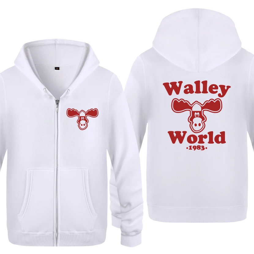 Wally World фильм каникулы Griswold Семейные толстовки мужские мужские s молния с капюшоном флисовые толстовки кардиганы