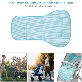 

Baby Multi-functional Stroller Cushion Cotton Soft Mat Carriage Cart Seat Mat Baby Practical Durable Stroller Pad