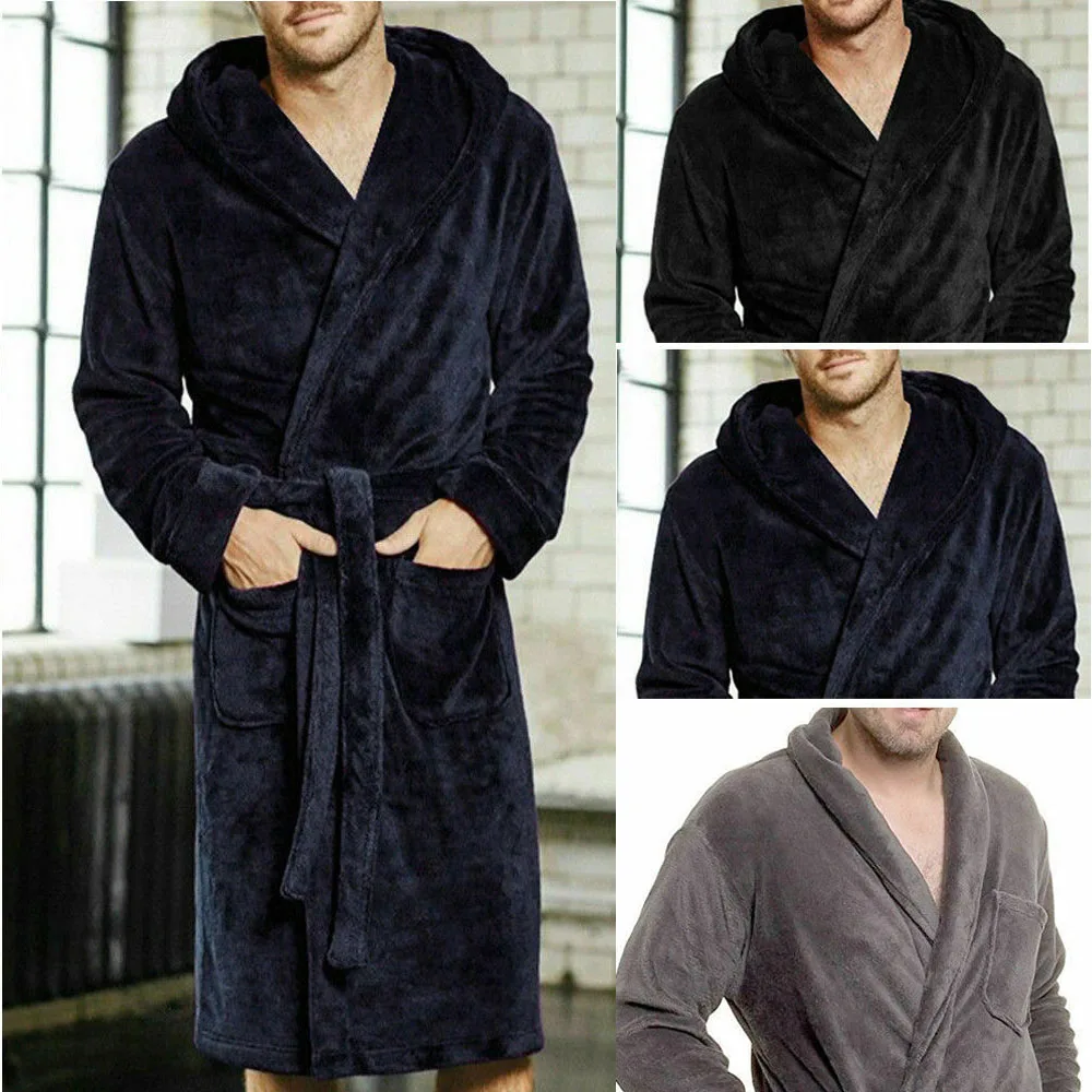 Fashion New Hot Sale Mens Ladies Cotton Terry Towelling Shawl Bathrobe Gown Bath Robe red plaid pajama pants