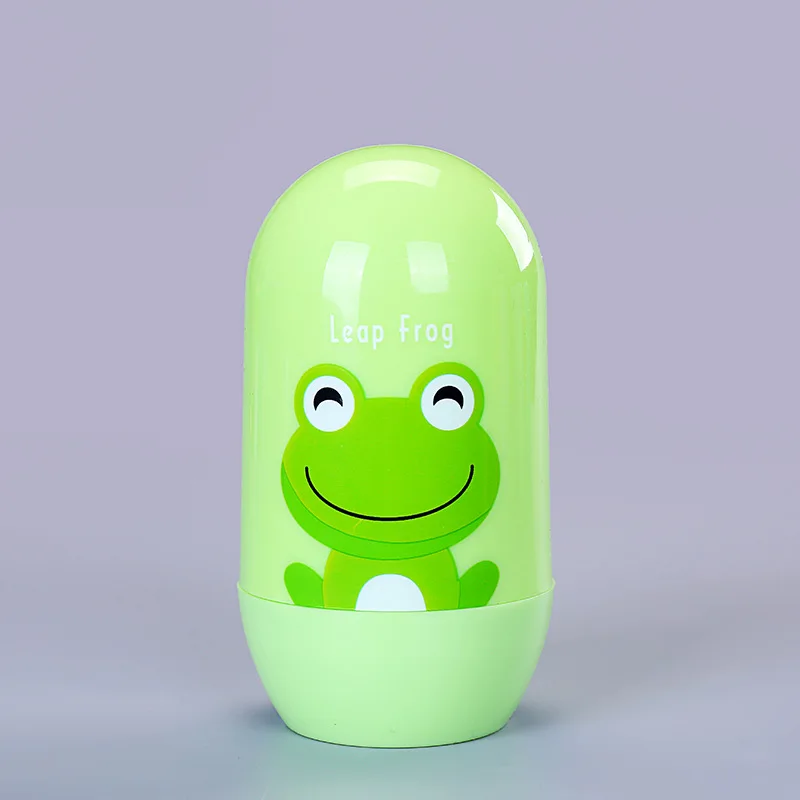 Frog 8 цветов 4 шт Детские комплекты для здравоохранения уход за детскими ногтями набор младенческой палец триммер для собак кусачки для ногтей мультфильм коробка животные Коробка - Цвет: Frog