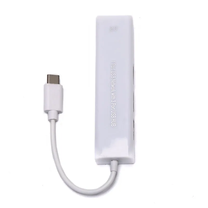 USB-C USB 3,1 type C к USB RJ45 сетевой адаптер Ethernet концентратор кабель для Macbook PC