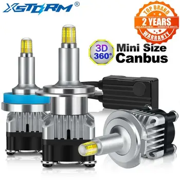 

2Pcs 3D 36 CSP H1 H3 H7 LED Canbus H8 H11 9005 HB3 9006 HB4 Led Headlight Bulb Turbo Car Lights 60W 16000LM 12V 24V 6000K White
