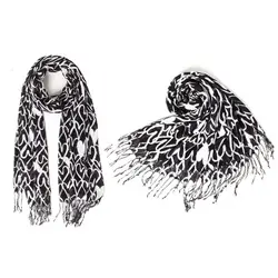2019 осенне-зимний шарф женские шарфы леопардовые шали с кисточками шарф Европейский стиль шейный платок женские шали с принтом